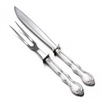 Juliette by Rogers & Bros., Silverplate Carving Fork & Knife