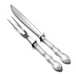 Juliette by Rogers & Bros., Silverplate Carving Fork & Knife