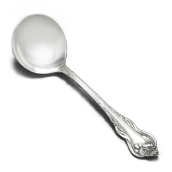 Nenuphar by American Silver Co., Silverplate Bouillon Soup Spoon