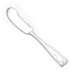 Carthage by Wallace, Sterling Butter Spreader, Flat Handle