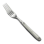 Shell by Geo. Deuble, Silverplate Dinner Fork, Flat Handle, Monogram E. C.