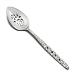 Silver Valentine by Community, Silverplate Tablespoon, Pierced (Serving Spoon)