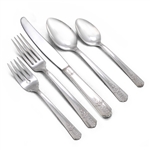 Everlasting by William A. Rogers, Silverplate 5-PC Setting, Dinner w/ Dessert Place Spoon