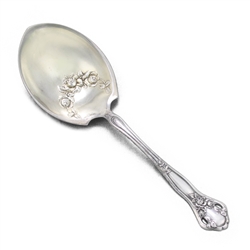 Dolly Madison by Holmes & Edwards, Silverplate Berry Spoon, Gilt Bowl