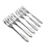 Adam by Community, Silverplate Pie Forks, Set of 6