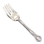 Dolly Madison by Holmes & Edwards, Silverplate Cold Meat Fork, Gilt Tines