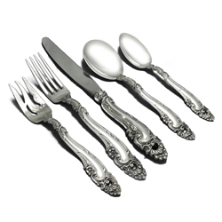 Decor by Gorham, Sterling 5-PC Setting, Luncheon w/ Cream Soup Spoon