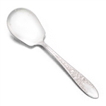 Rose and Leaf by National, Silverplate Sugar Spoon