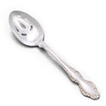 English Crown by Reed & Barton, Silverplate Tablespoon, Pierced (Serving Spoon)
