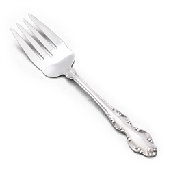 English Crown by Reed & Barton, Silverplate Cold Meat Fork