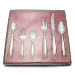 Garland by 1847 Rogers, Silverplate Baby & Child Step Up Set, 6-PC
