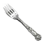 Bridal Rose by Alvin, Sterling Salad Fork, Monogram A