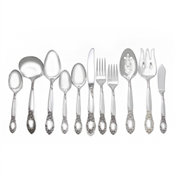 Ballad/Country Lane by Community, Silverplate Flatware Set, 47 PC