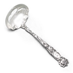 Bridal Rose by Alvin, Sterling Cream Ladle, Monogram E