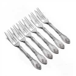 La Vigne by 1881 Rogers, Silverplate Pie Forks, Set of 6