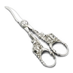 Grape Shears by Redlich, Sterling Grape & Leaf Design