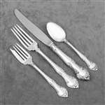 English Gadroon by Gorham, Sterling 4-PC Setting, Dinner, Modern