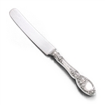 Brides Bouquet by Alvin, Silverplate Dinner Knife, Blunt Plated