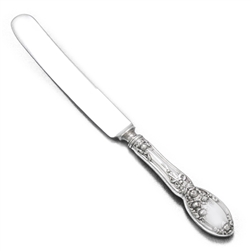 Brides Bouquet by Alvin, Silverplate Luncheon Knife, Blunt Plated