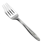 Lovely Rose by Rogers & Bros., Silverplate Cold Meat Fork