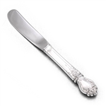 Brocade by International, Sterling Butter Spreader, Paddle, Hollow Handle
