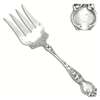 Violet by Wallace, Sterling Salad Serving Fork, Monogram C