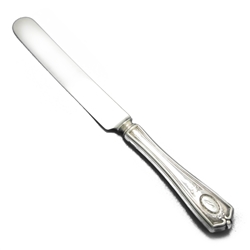 Louis XVI by Community, Silverplate Dinner Knife, Blunt Plated, Hollow Handle, Monogram S