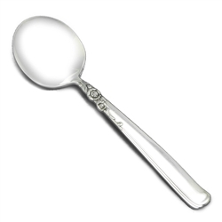 Gay Adventure by Prestige Plate, Silverplate Cream Soup Spoon