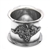 Napkin Ring, Silverplate Grape Design