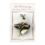 Charm, Sterling Graduation Cap & Diploma