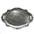 Chantilly by Gorham, Silverplate Tray, Chased Bottom w/ Handles