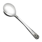 April by Rogers & Bros., Silverplate Round Bowl Soup Spoon