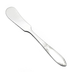 King Edward by National, Silverplate Butter Spreader, Flat Handle