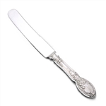 Brides Bouquet by Alvin, Silverplate Luncheon Knife, Blunt Plated, Monogram M