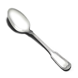 Threaded by 1847 Rogers, Silverplate Five O'Clock Coffee Spoon