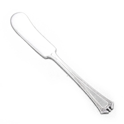 Continental by 1847 Rogers, Silverplate Butter Spreader, Flat Handle