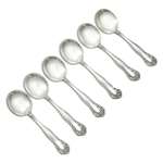 Stratford by Simpson, Hall & Miller, Sterling Chocolate Spoon, Set of 6