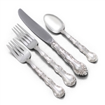French Scroll by Alvin, Sterling 4-PC Setting, Luncheon, Modern