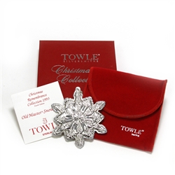 1993 Old Master Snowflake Sterling Ornament by Towle