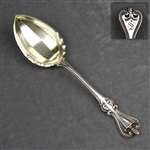 Old Colonial by Towle, Sterling Sugar Spoon, Gilt Bowl, Monogram S