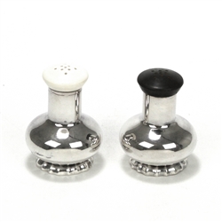 Salt & Pepper Shakers by International, Silverplate Modern