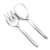 Anniversary Rose by Deep Silver, Silverplate Salad Serving Spoon & Fork
