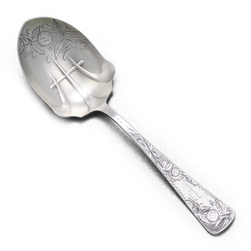 Jelly Spoon by Towle, Sterling, Brigth-cut, Engraved Bowl, Monogram P