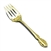 Reflection (Golden) by 1847 Rogers, Gold Electroplate Cold Meat Fork
