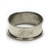 Napkin Ring, Silverplate Plain Edge, Monogram D.R.