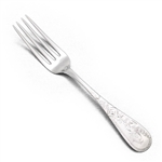 Antique, Engraved No. 8 by Gorham, Sterling Luncheon Fork, Monogram A