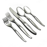 La Rose by Oneida, Stainless 5-PC Setting Dinner, Modern w/ Soup Spoon