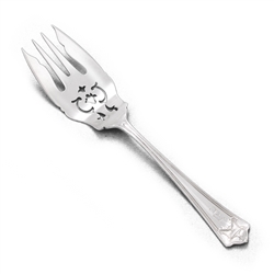 Pompeian by Whiting Div. of Gorham, Sterling Cold Meat Fork, Small, Monogram D