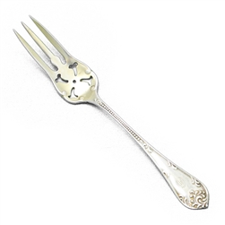 Rustic by Towle, Sterling Pickle Fork, Gilt Tines, Monogram G