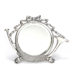 Mirror, Silverplate Nautical Theme